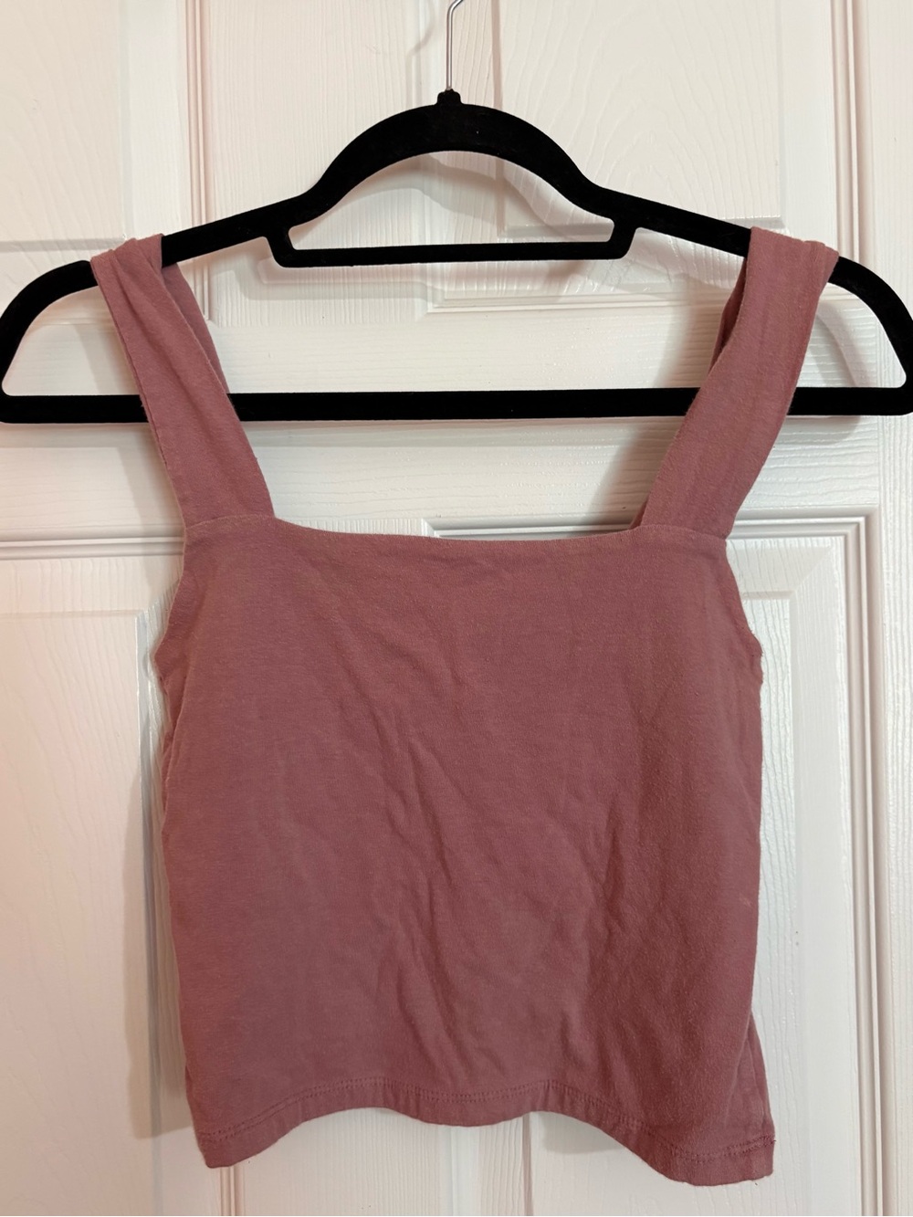 Aeropostale Mauve Square-Neck Crop Tank